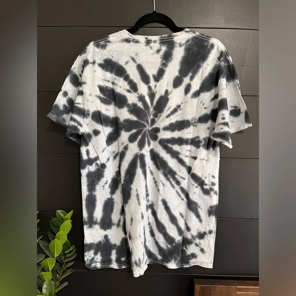 HUNTER ANIME Tie Dye Oversized Graphic Tee Unisex T-Shirt Adult Size L NWT - Image 3