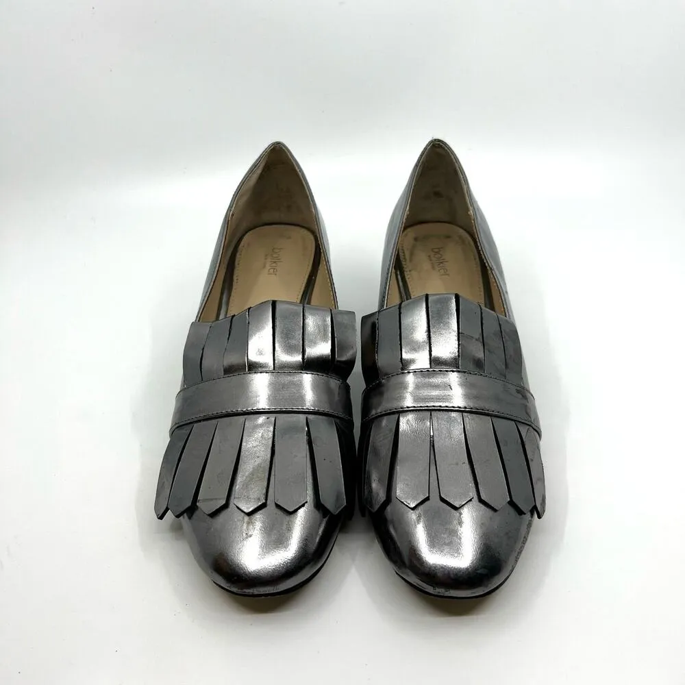 Botkier Silver Fringe Pumps Women's 8.5 US - Image 4