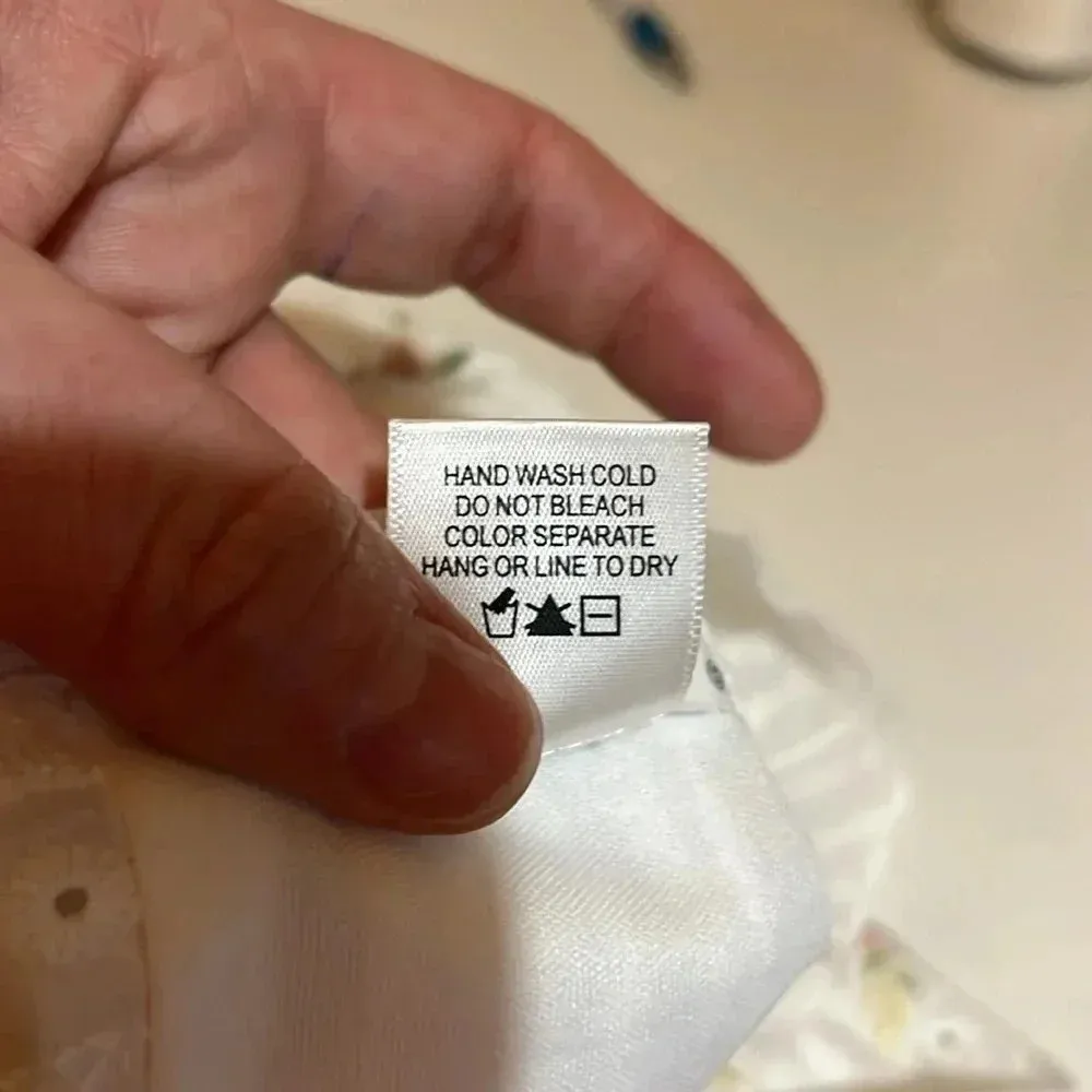 NWT Kurious tie back ruffle sleeve floral tank XS - Image 5