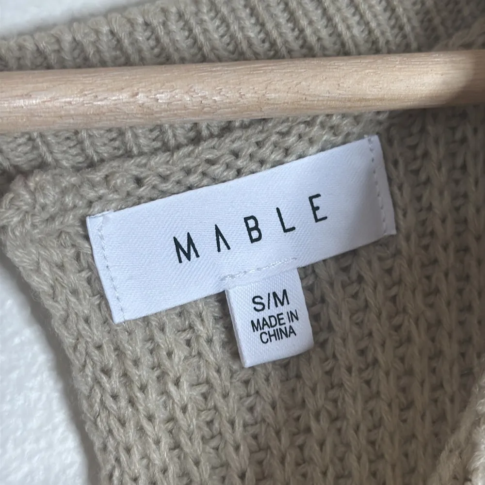 Mable anthropology Sloan knit oversized sweater romper ladies S/M cute cozy - Image 8