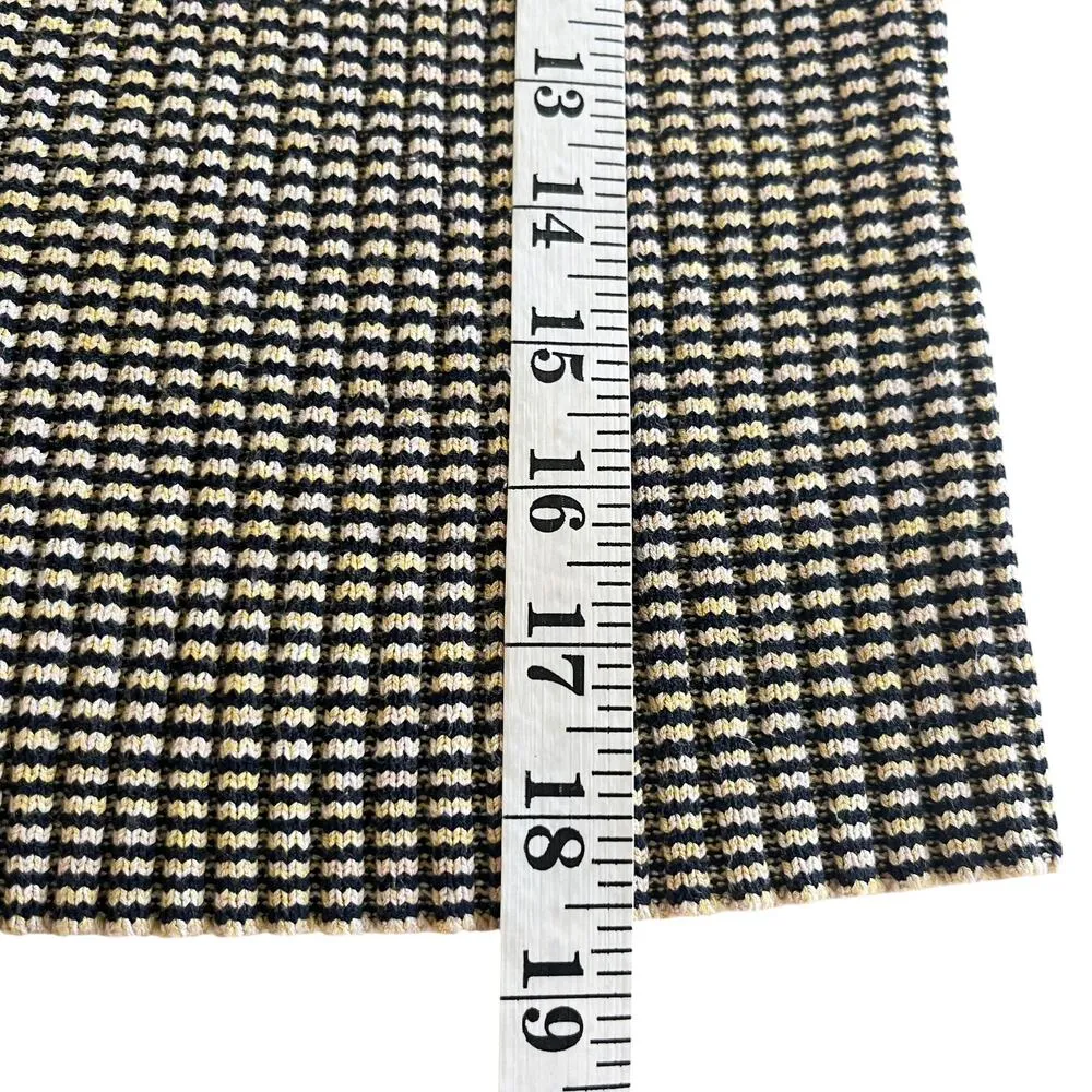 Theory Everleen B Mock Neck Viscose Striped Knit Tank Top Size P - Image 7