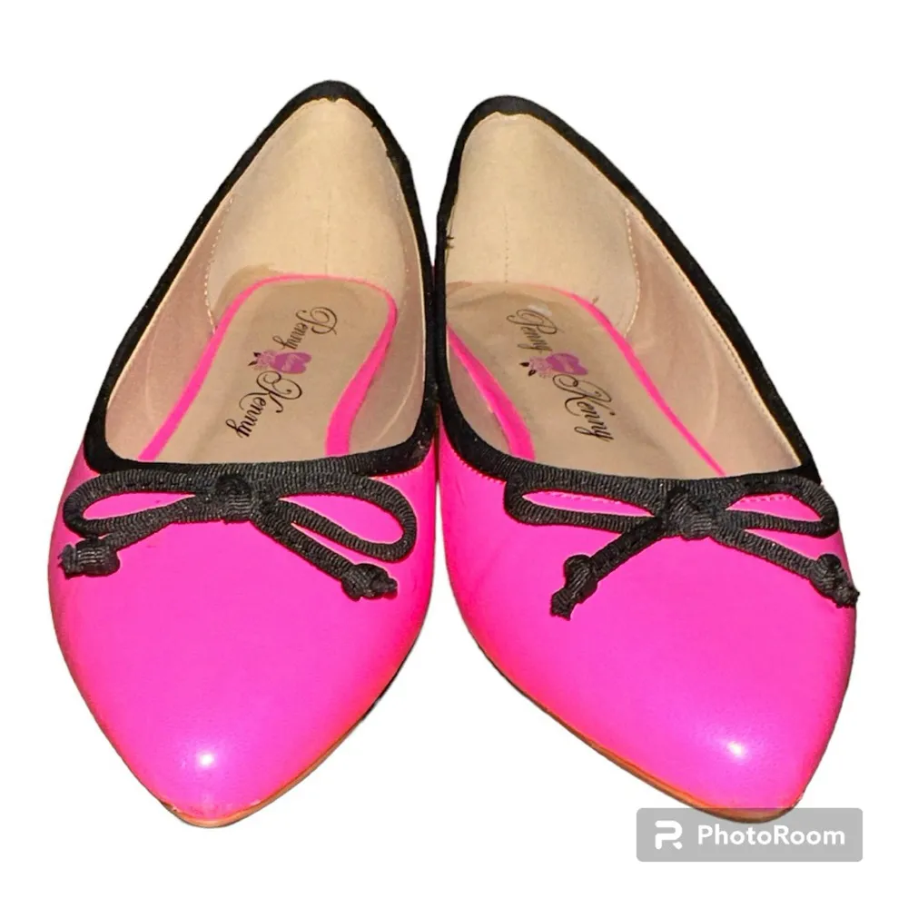 Penny Loves Kenny Attack Pink Ballet Flats - Image 10