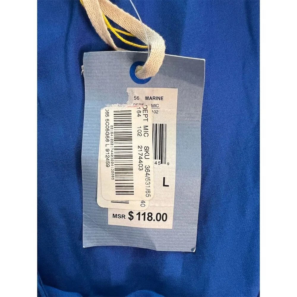 Chelsea & Violet Women's Standard Blue Embroidered Knee Length Dress - Image 13