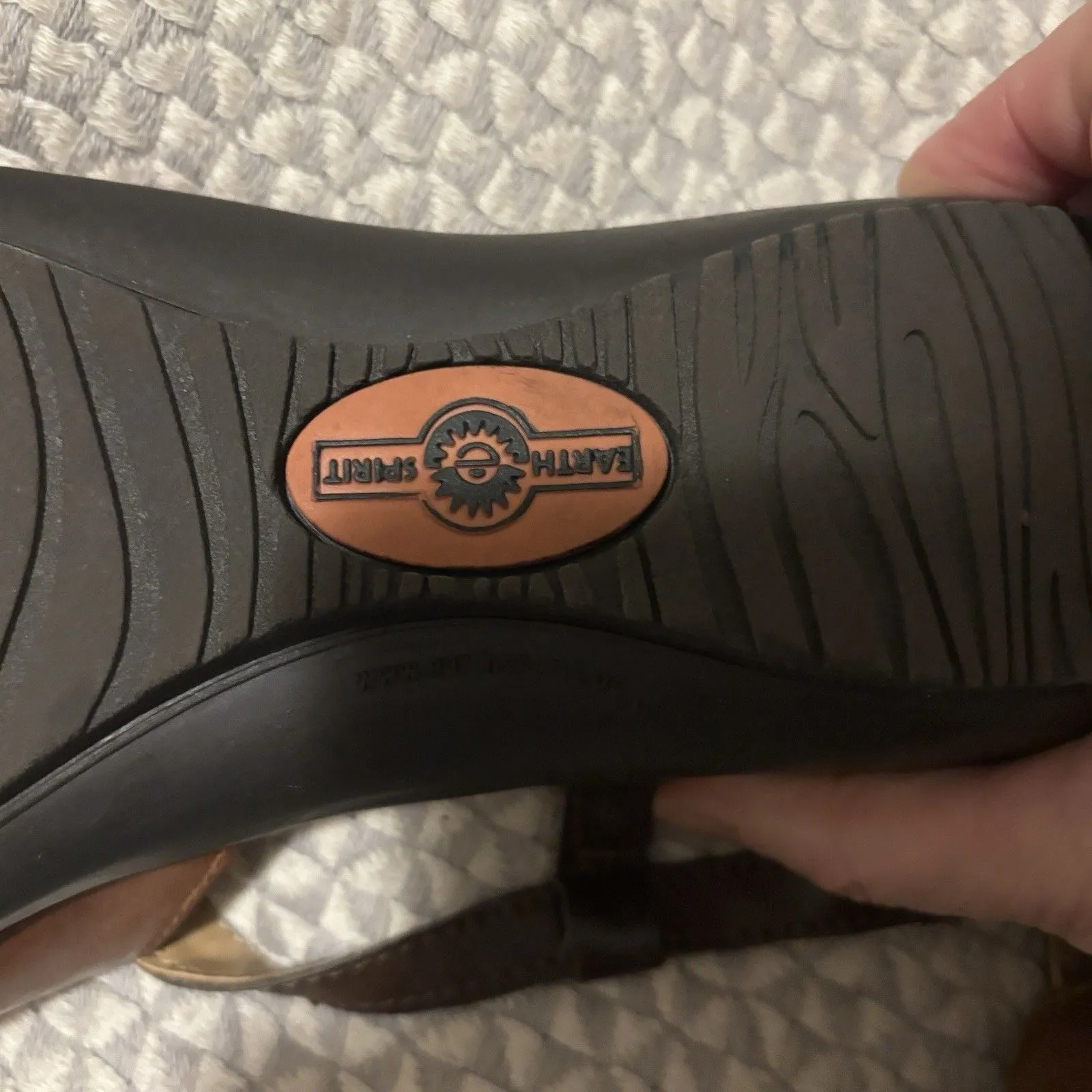 Earth Spirit Leather Sandals Womens 8 Multi Color Comfort Walking Strappy Shoes - Image 11