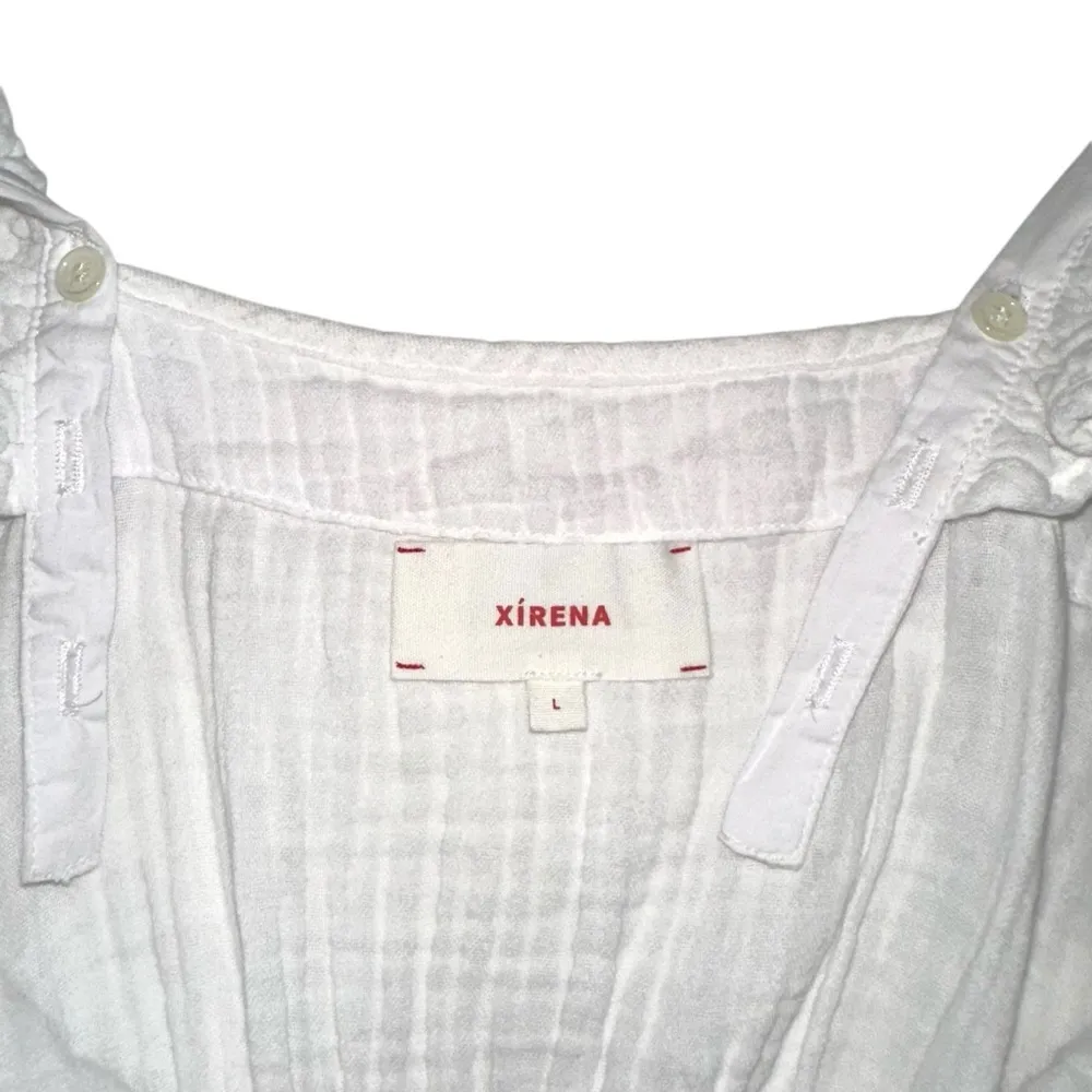 XiRENA Leyla White Gauzy V - Image 5