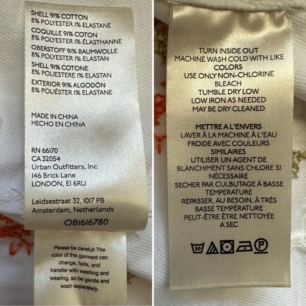 Maeve by Anthropologie The Colette Floral Embroidered Cropped Wide-Leg Jeans - Image 9