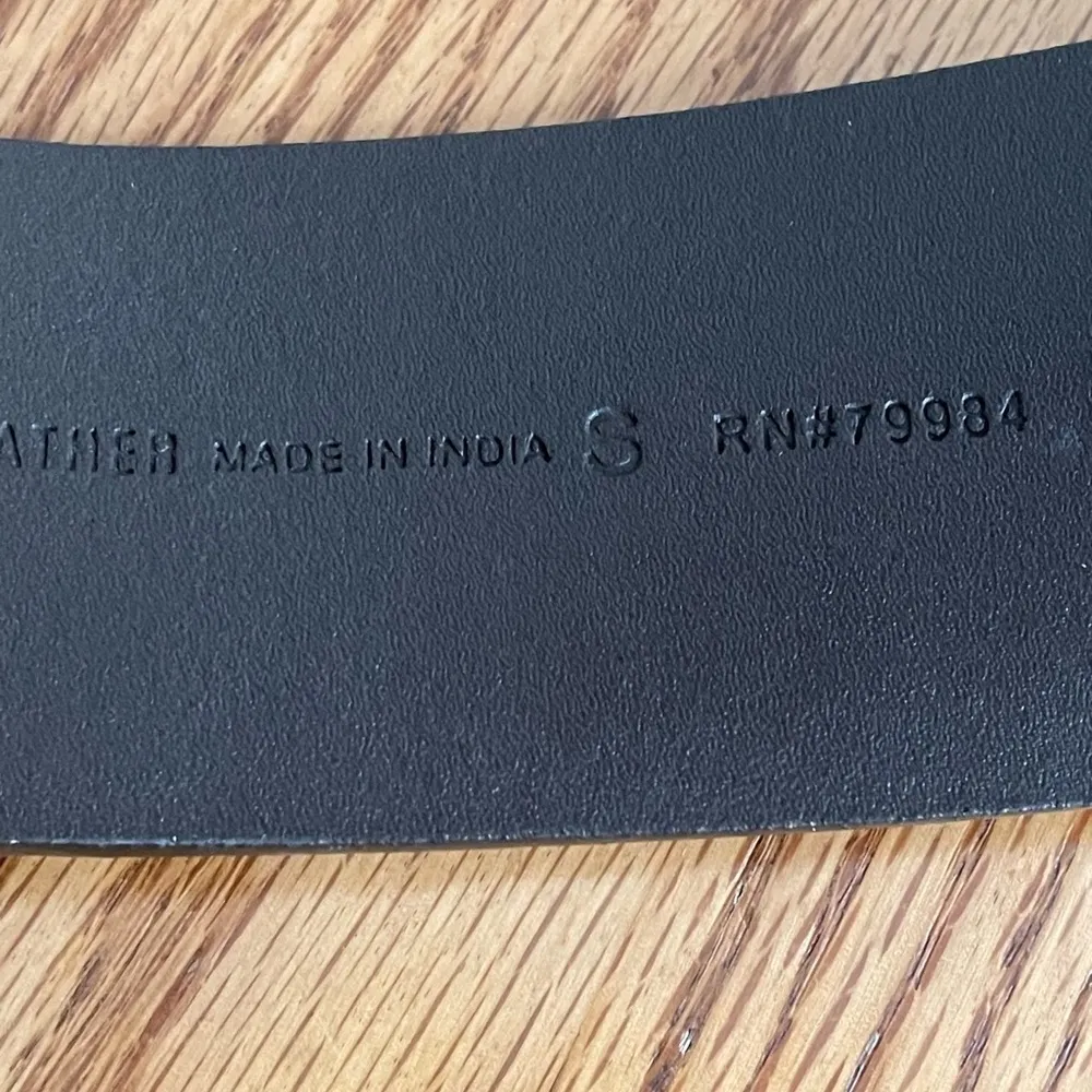 Chico’s Tortoise Toned Bold Buckle Leather Belt - Image 9