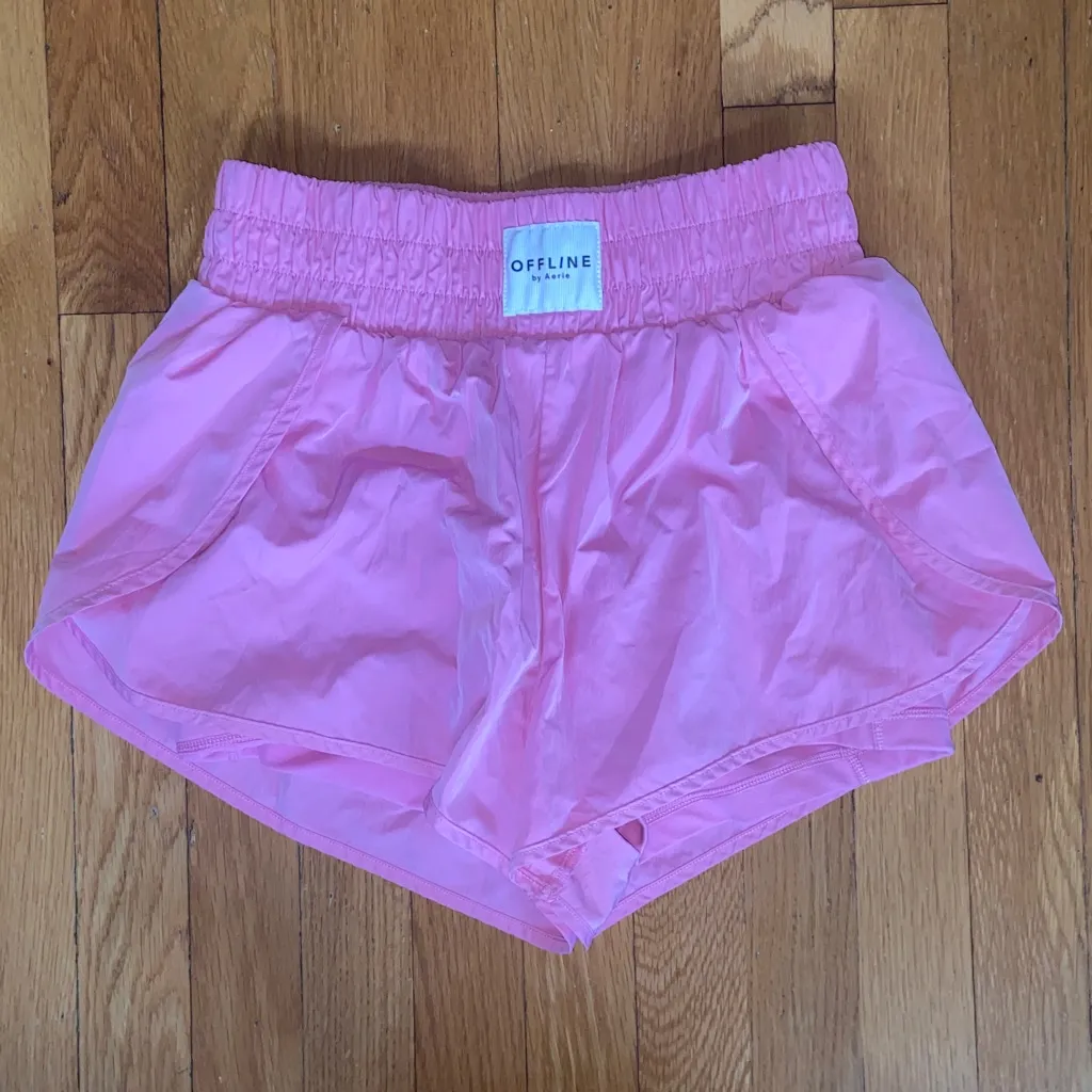Offline by aerie Pink Boxing Shorts - Image 2