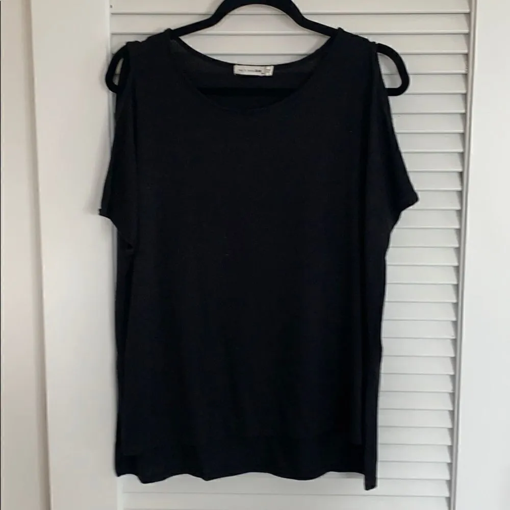 Rag and Bone  Jean Mia Split Sleeve Tee - Image 5