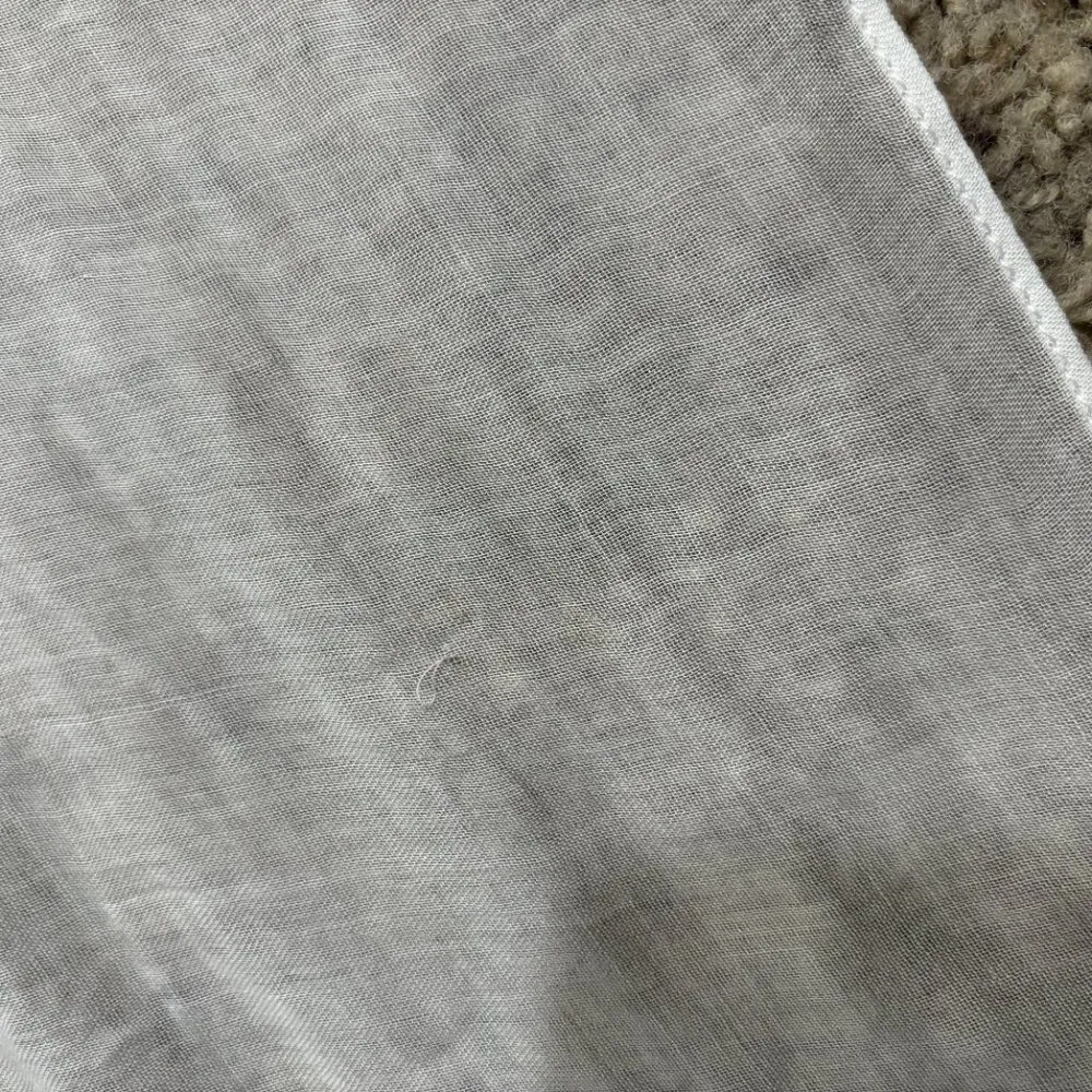 Calvin‎ Klein Ombre Daisy Pareo Wrap Scarf Shawl Blue White Retro 90s Vibe Swim - Image 5