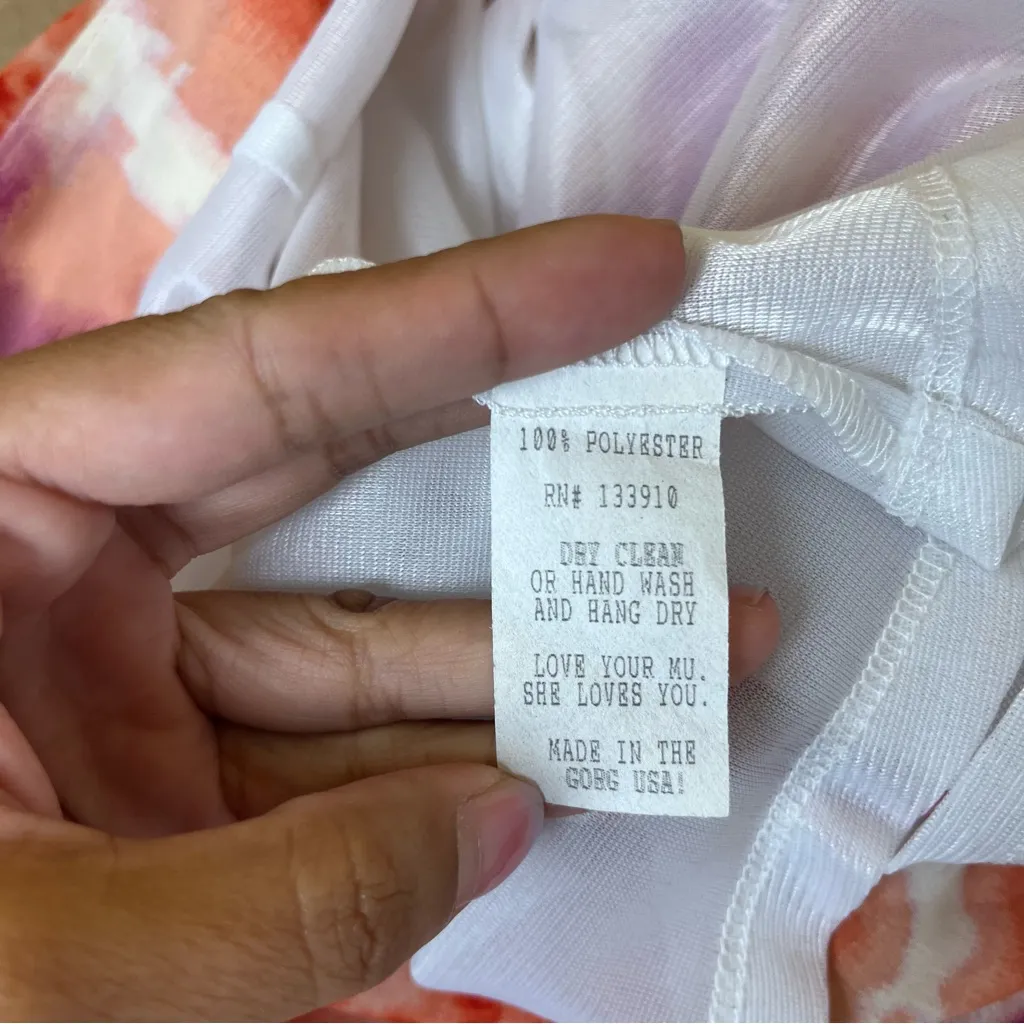 Show Me Your MuMu Orange Tie Dye Maxi Skirt - Image 8