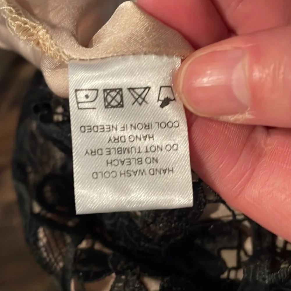 Lovers & Friends Black Lace Caspian Shift Dress - Image 5