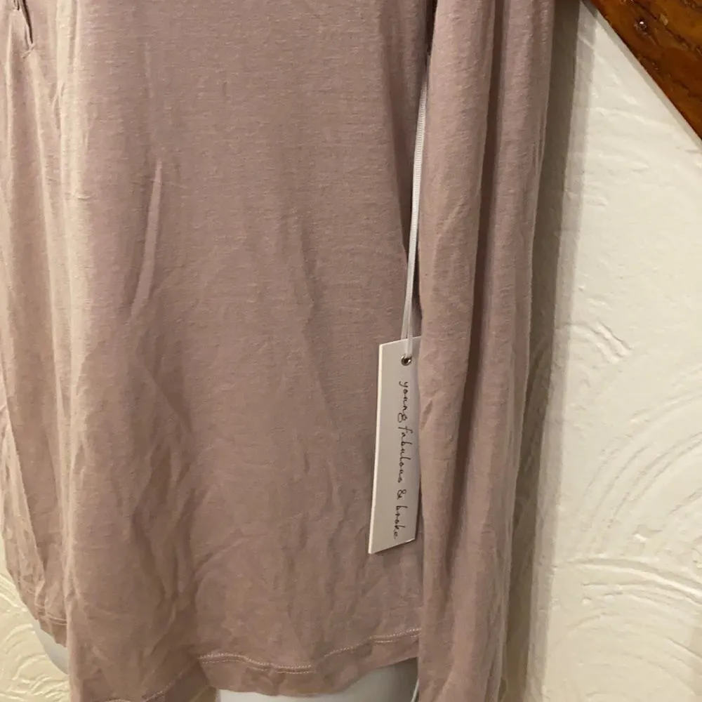 NWT young fabulous and broke shirt - Image 5