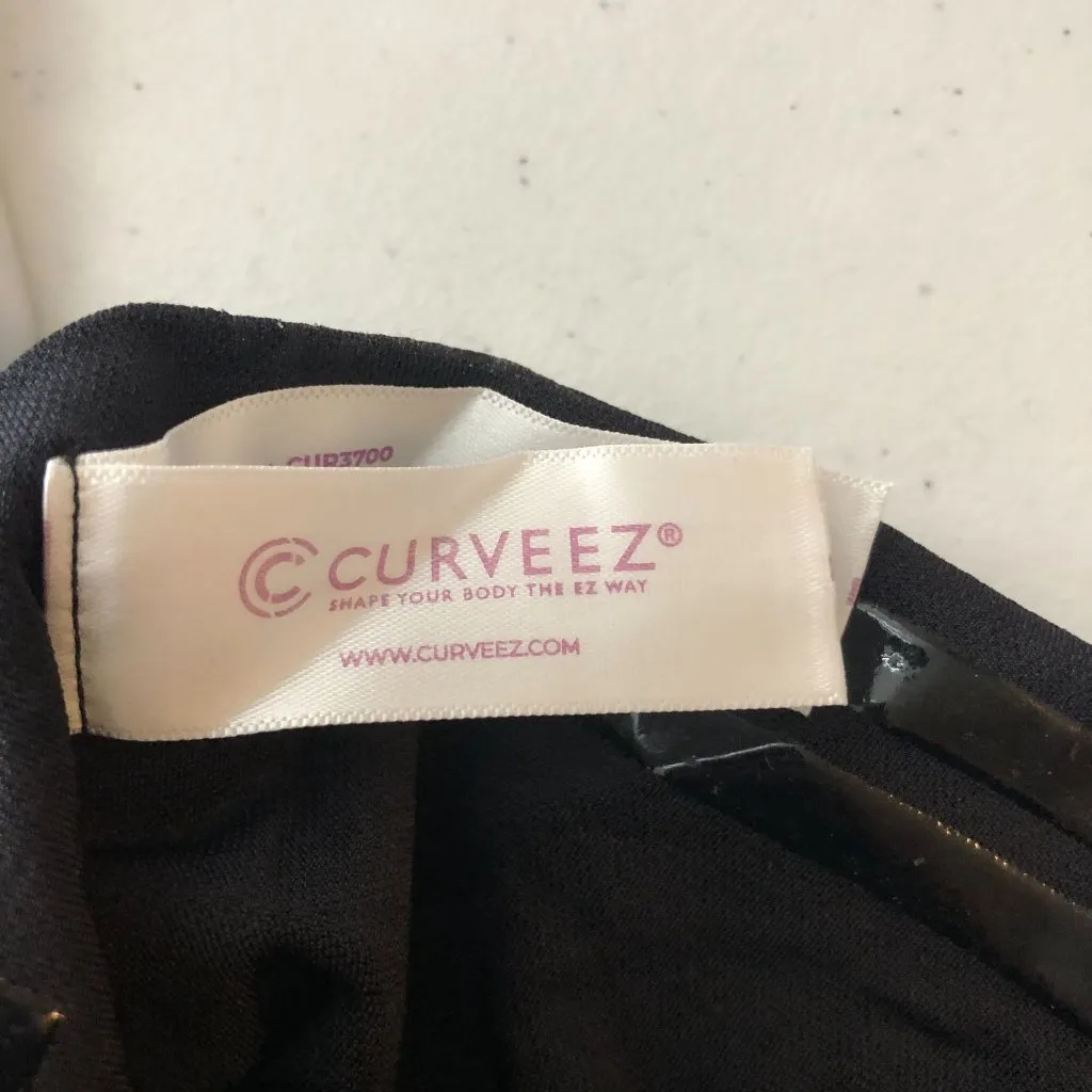 Curveez Signature Control High Waist Boyshort Shapewear Black XL - Image 7