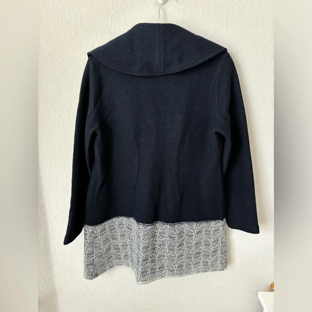 Anthropologie Angel of the North Wool cardigan Size Medium - Image 6