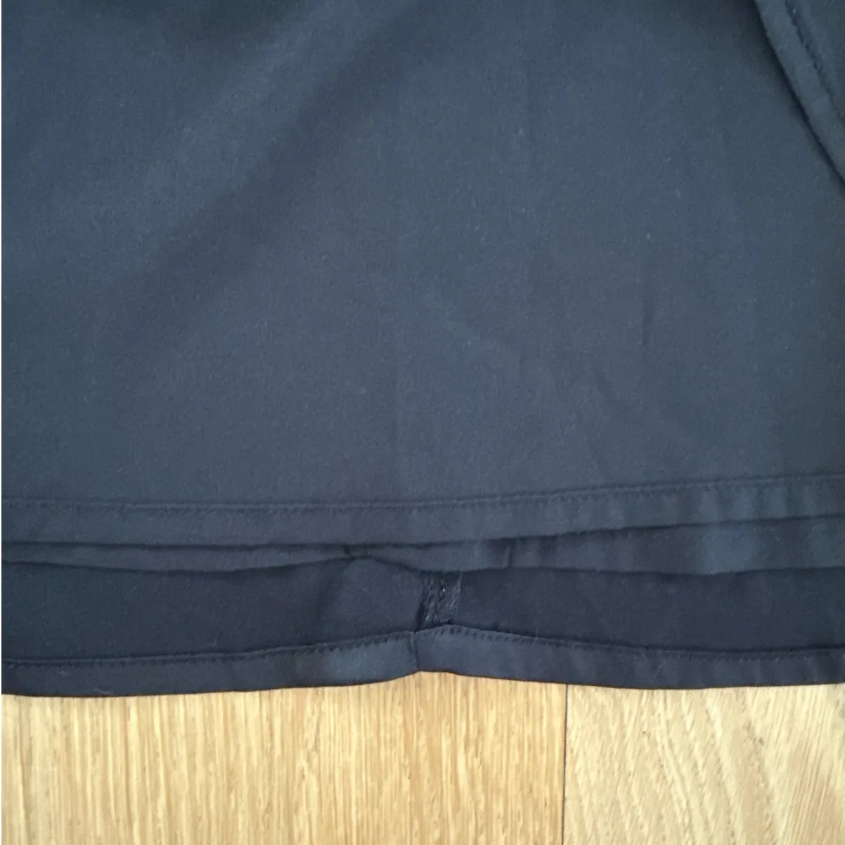 White Fox Mini Dress Sleeveless Cross Over Straps Size XXS Black - Image 3