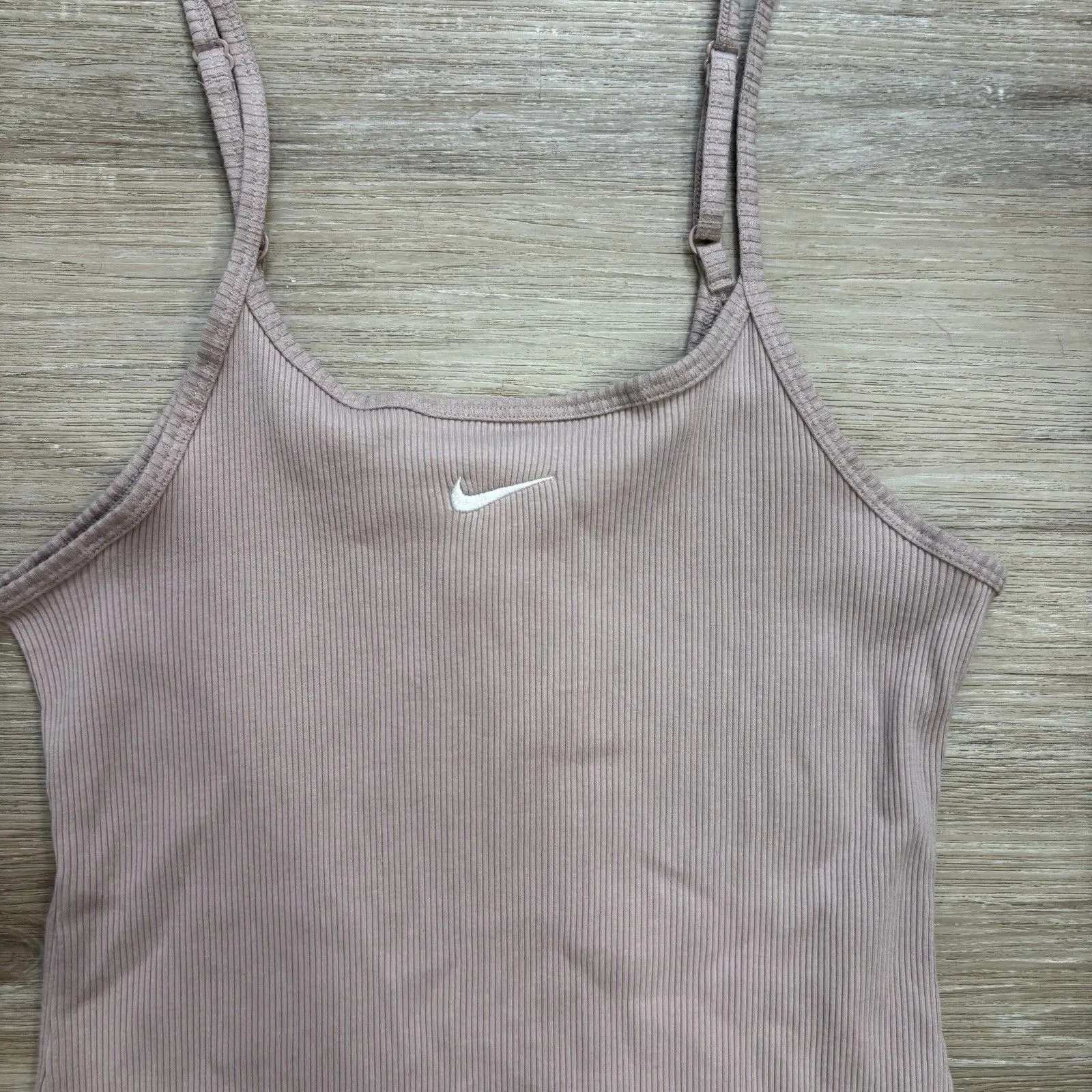 Nike Dress Size Small Essential Ribbed Activewear Tight Bodycon Mini Dress NWT - Image 4