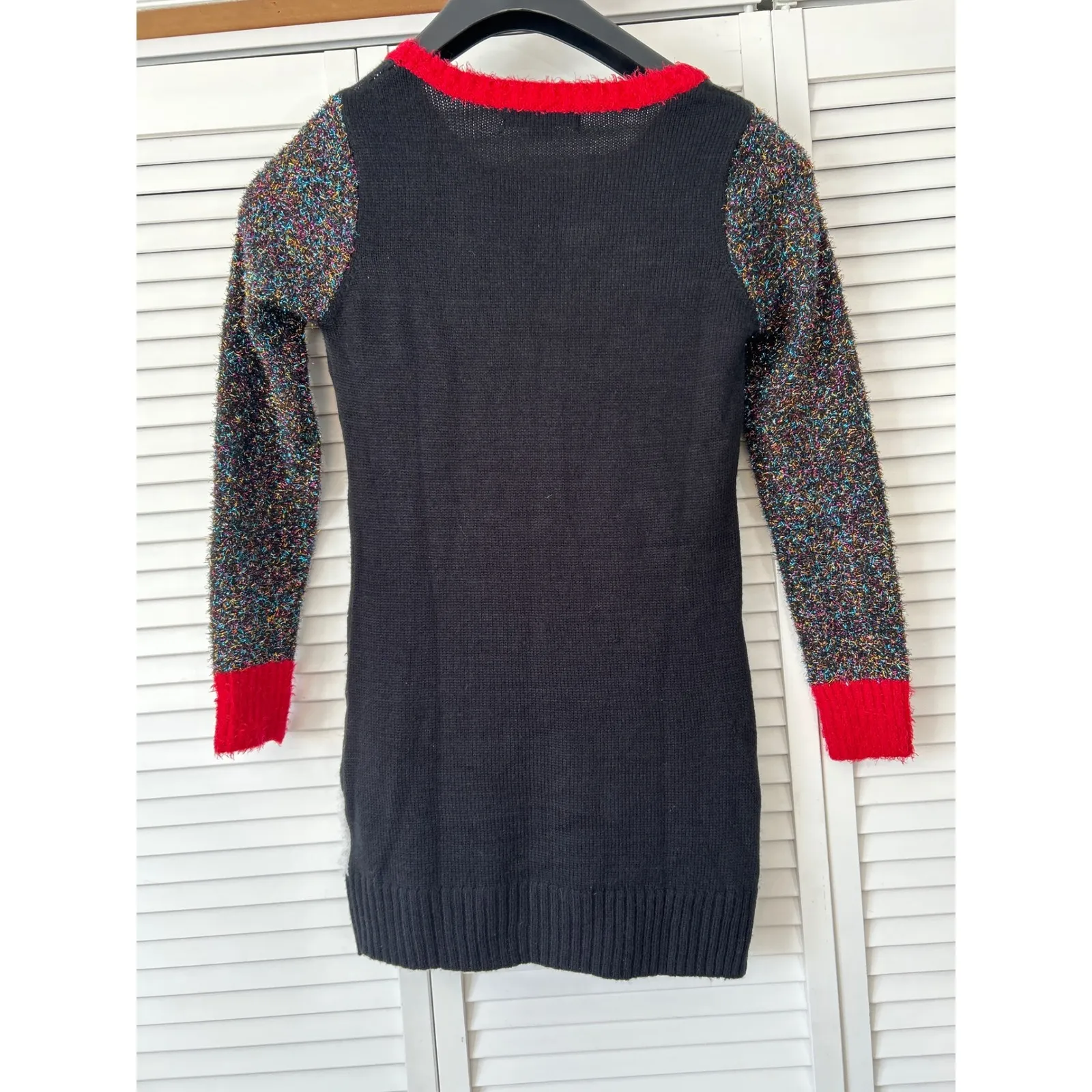 United States Sweaters Holiday Christmas Snowman‎ Sweater Dress XS Sparkle - Image 4