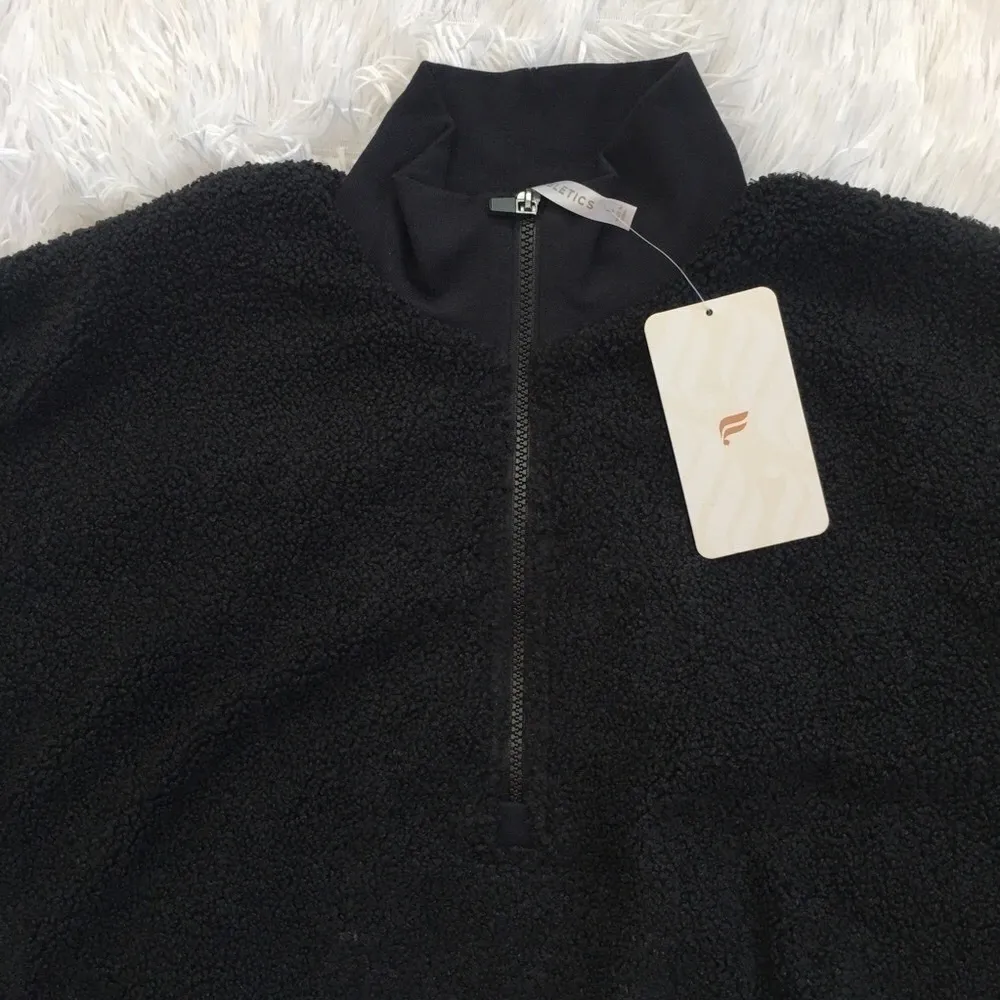 Fabletics PULLOVER Sweater Women’s Dream polar Fleece half zip size Large - Image 12