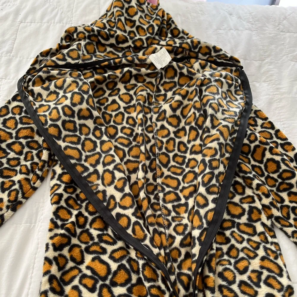 Halloween Alert! Leopard print onesie with ears - Image 7