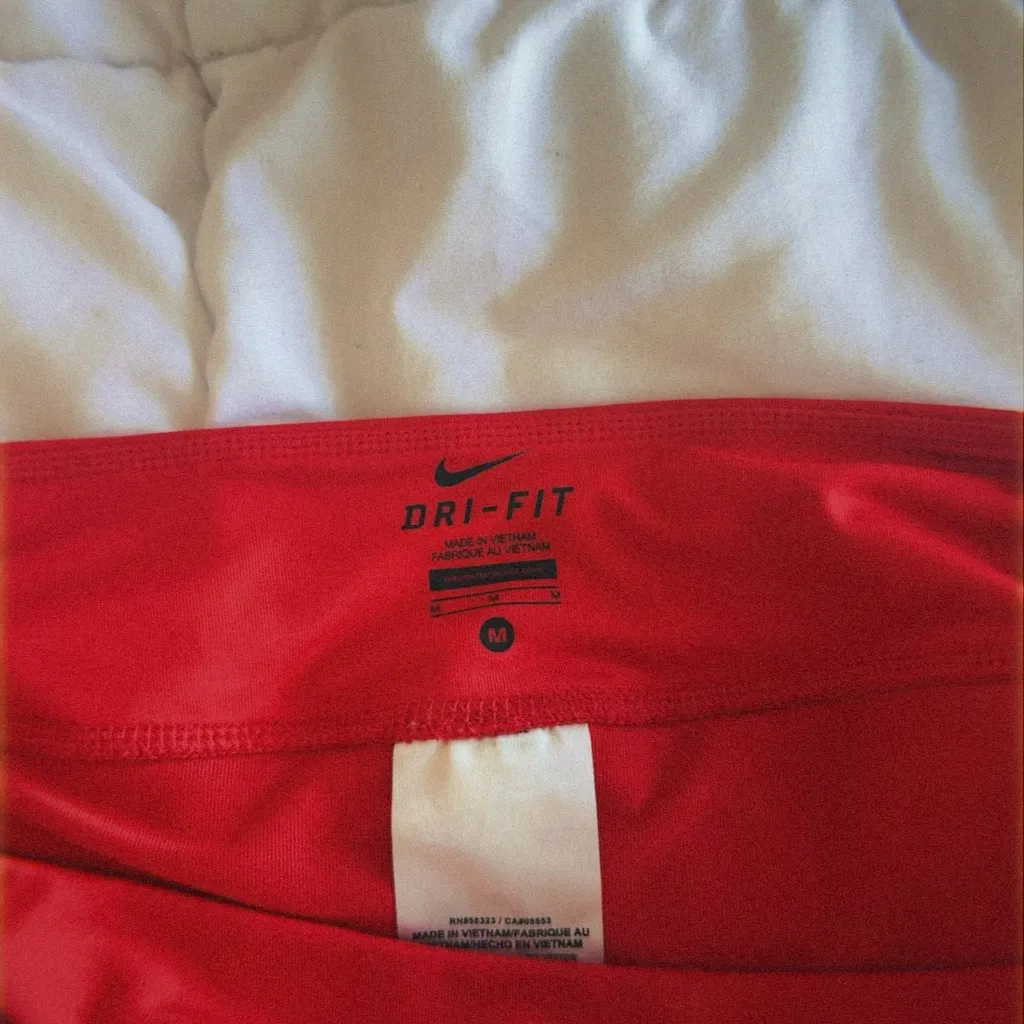 Nike Bright Red Sports Skort - Image 5