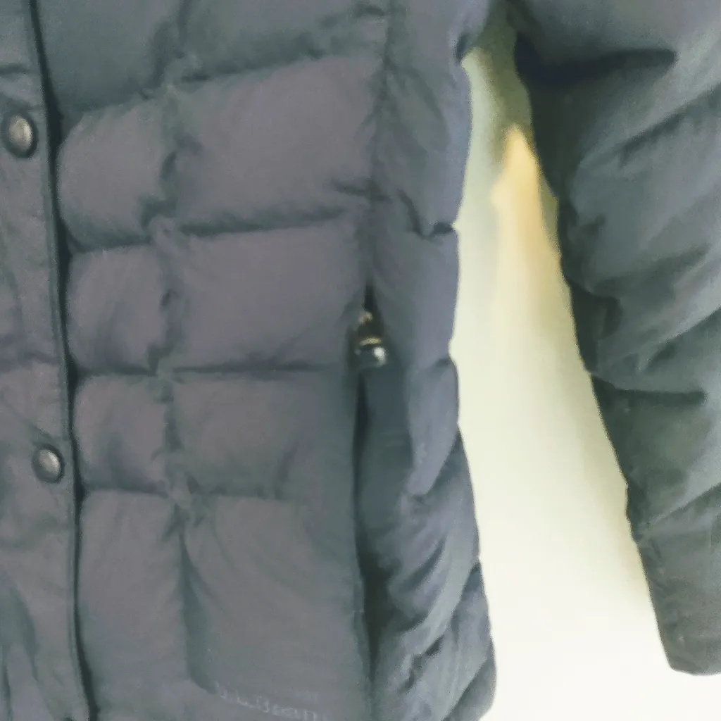 LL‎ Bean Women's Puffer Jacket Size Small Regular Blue - Image 4