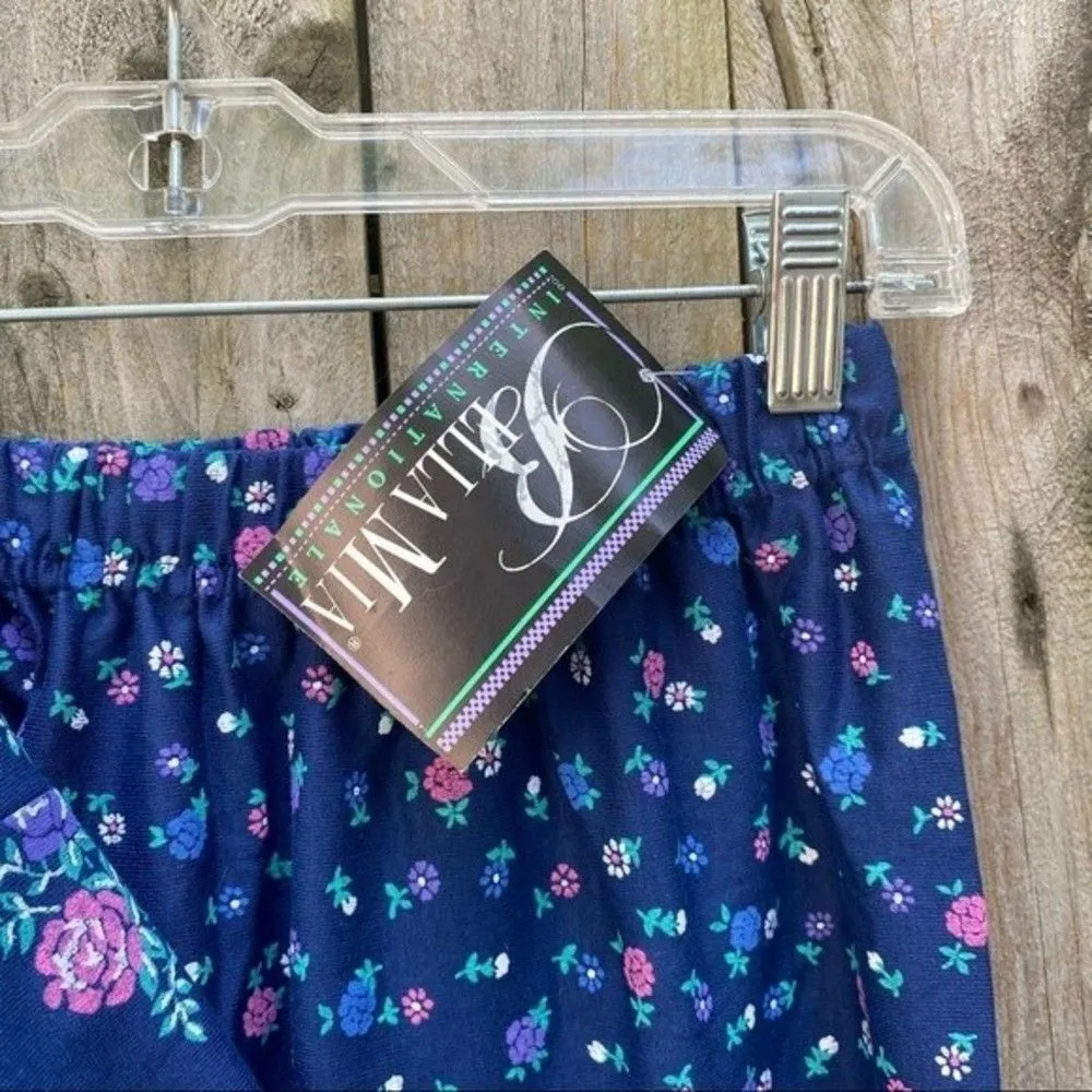 New Vintage Bella Mia Maxi Skirt Shirt Set Large - Image 3