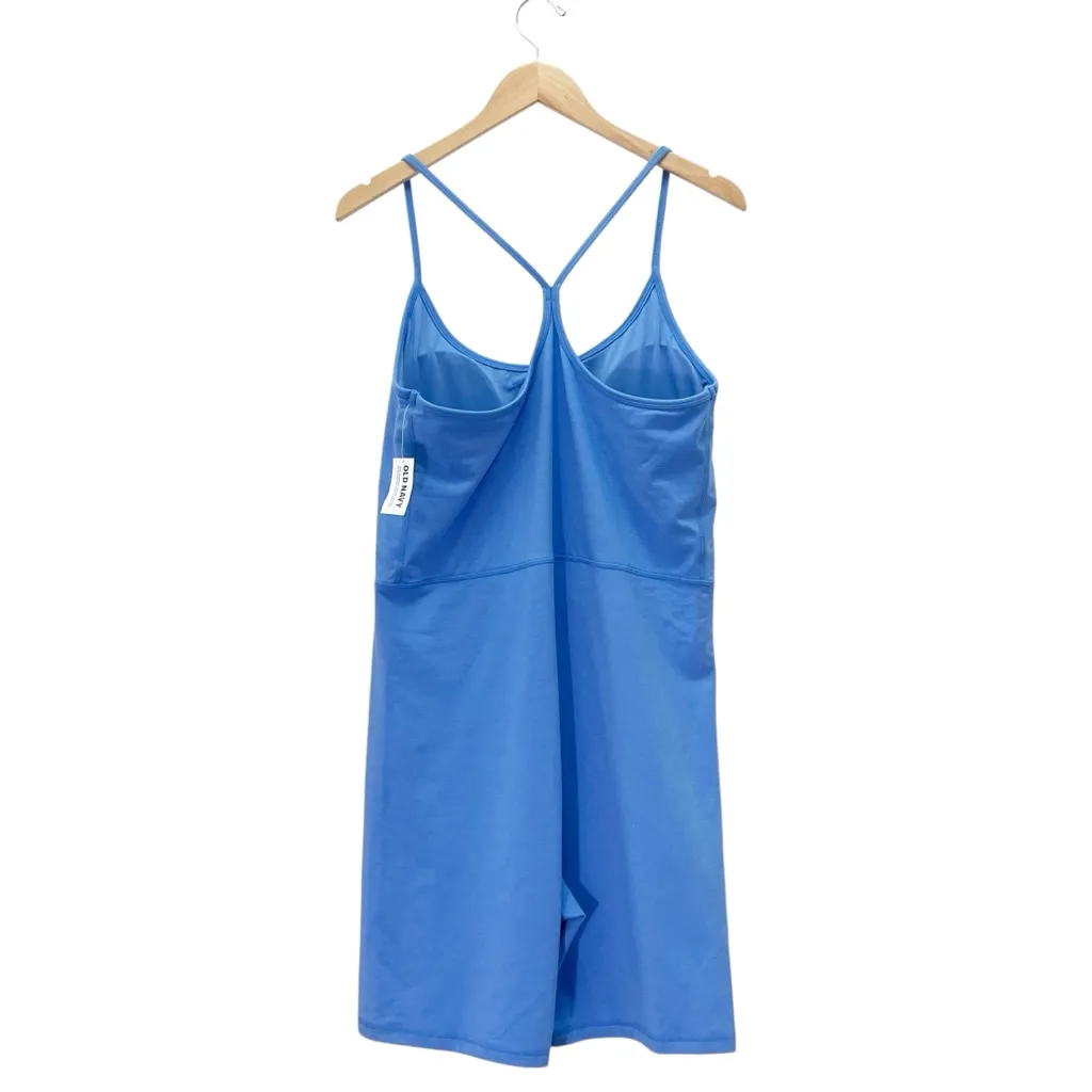 NWT Old Navy PowerChill Racerback Bodysuit Blue Size XL Tall Go-Dry One Piece - Image 3