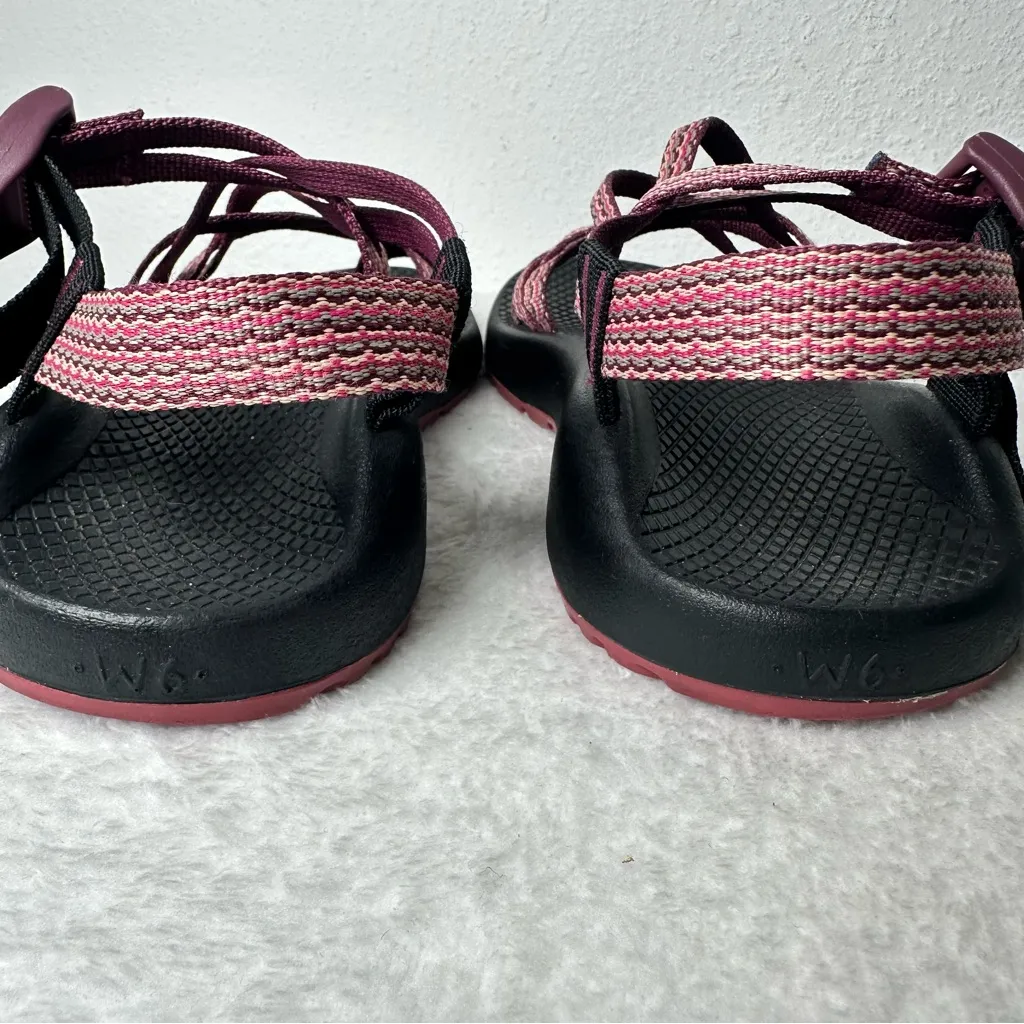 Chaco  ZX/2 Sport Sandals Women's 6 Pink Wave Print J105500 hiking water - Image 10
