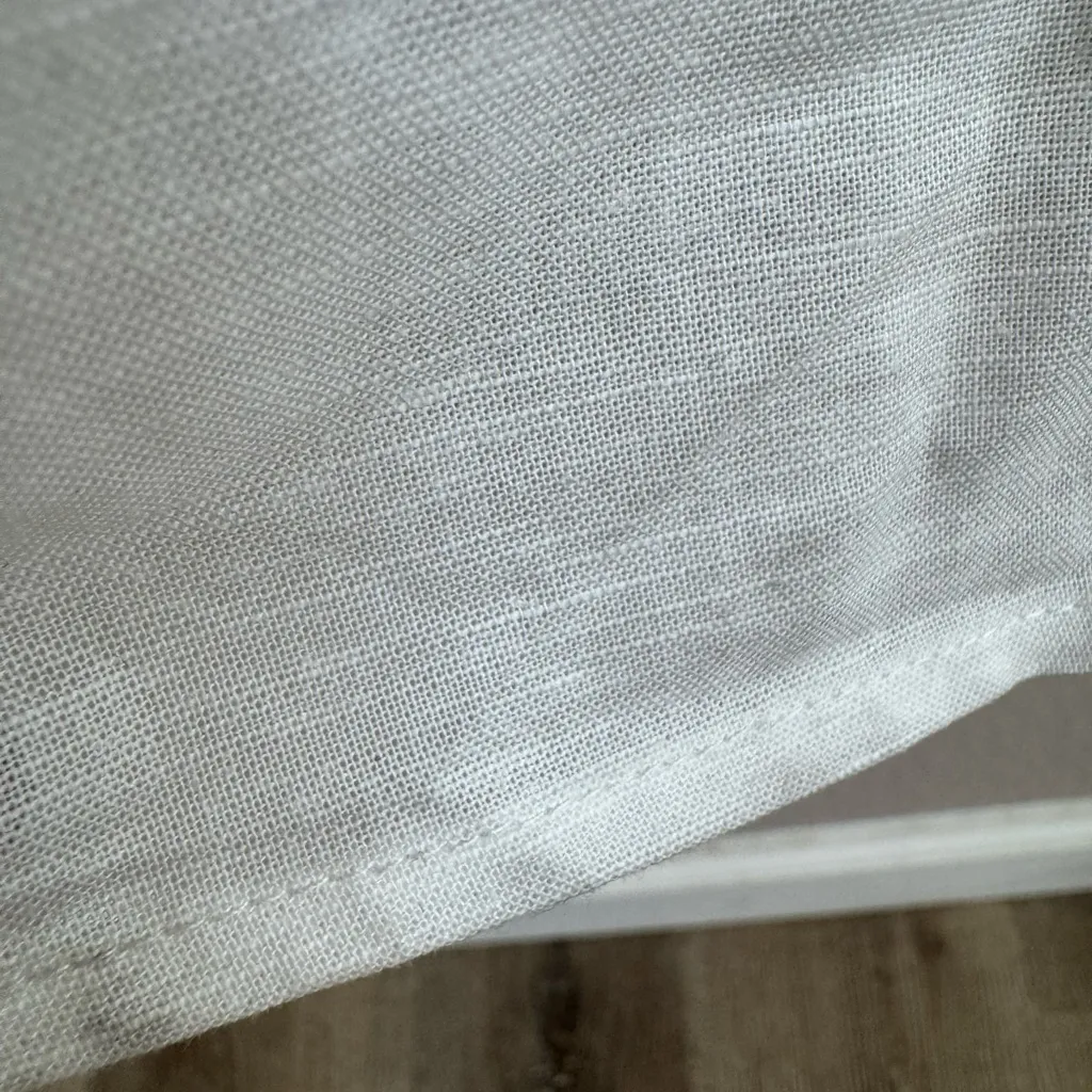 Revolve SNDYS Sofia White Linen Cotton Maxi Dress size Medium $109 - Image 15