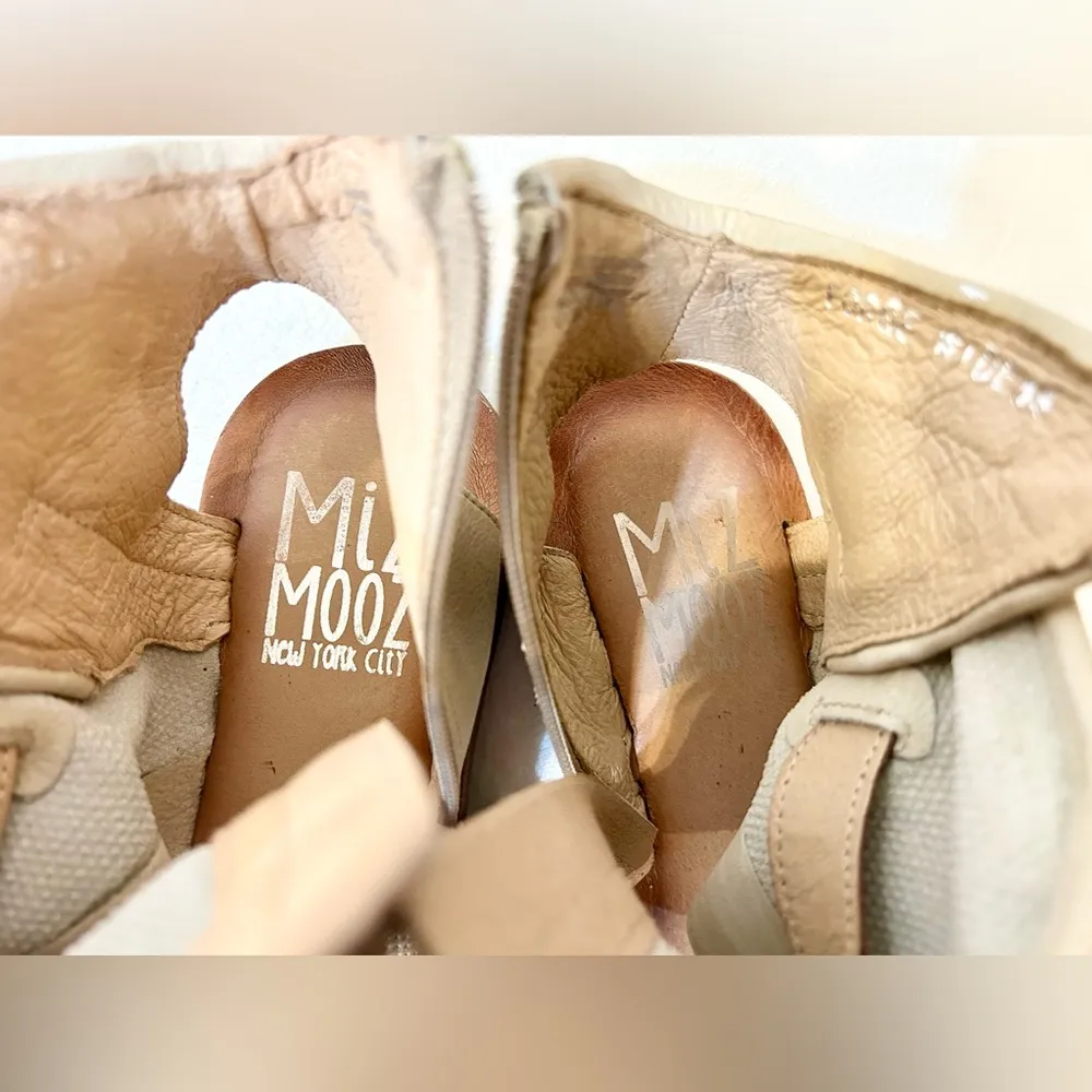 Miz Mooz Women’s Forge Leather Studded Gladiator Sandals in Stone Size 38 - Image 13