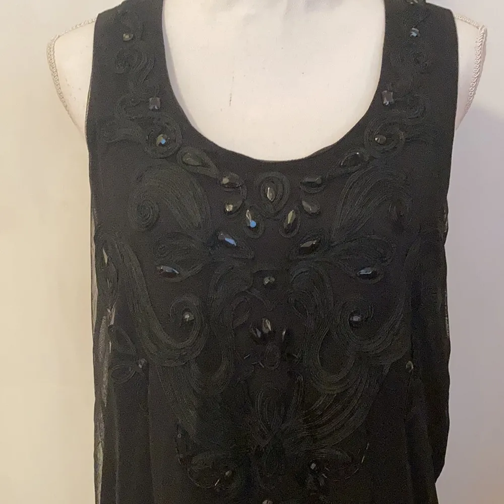 Party Sheath Dress Black Size XL - Image 2