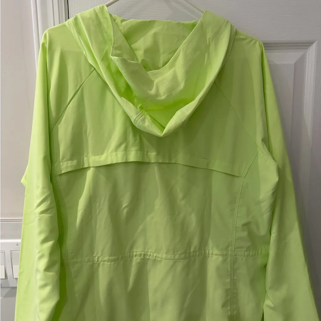 Athleta Dash Jacket, Aloe, Neon Green/Yellow, NWT, Size XL - Image 12