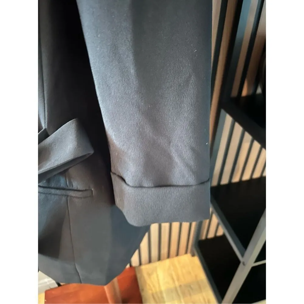 EXPRESS  NWT black work blazer 3/4 sleeve work attire work blazer stylish size M - Image 3