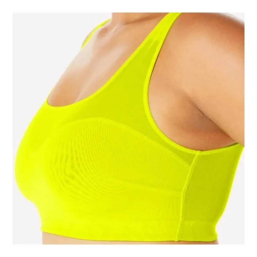 NWT Yitty Mesh Me Smoothing Midi Bralette in Limelight - Image 2