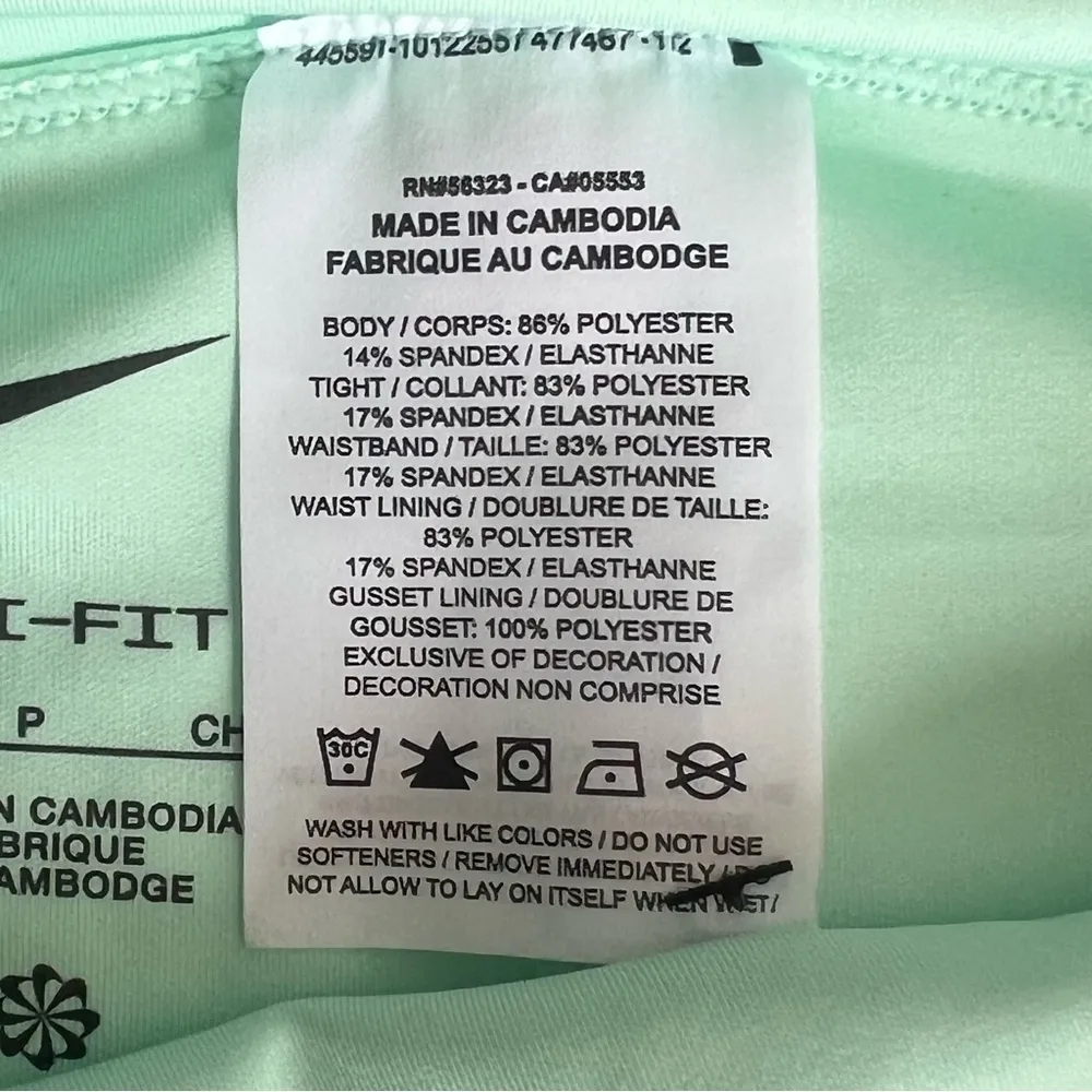 Nike Women's Standard Fit Dri-FIT Club Mint Golf Skort Size S #112358 - Image 8