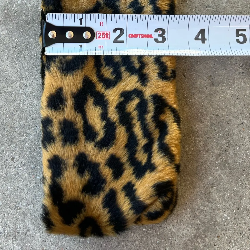 Vintage Dennis Basso Animal Leopard Print Faux Fur Headband Made in USA Quality - Image 8