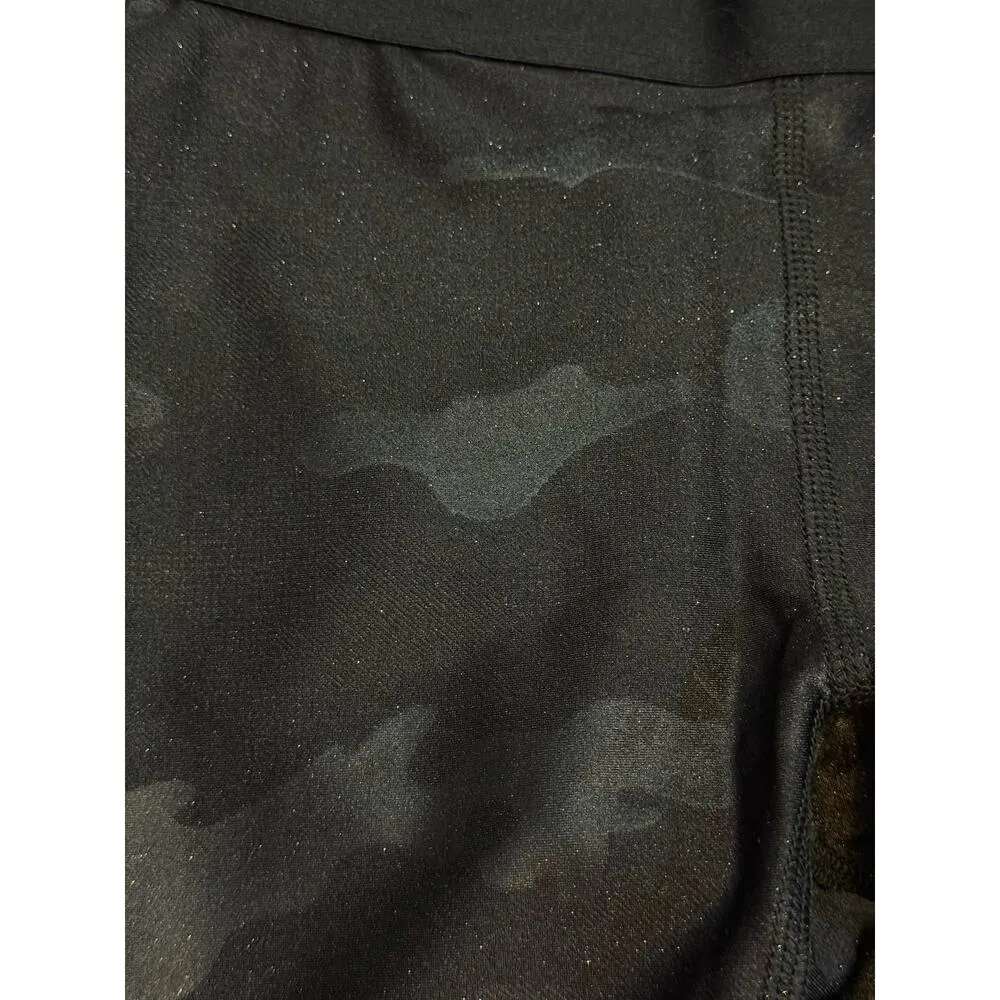 Heroine Sport Women’s XS Black Camo Camouflage Sparkle Athletic Leggings - Image 8