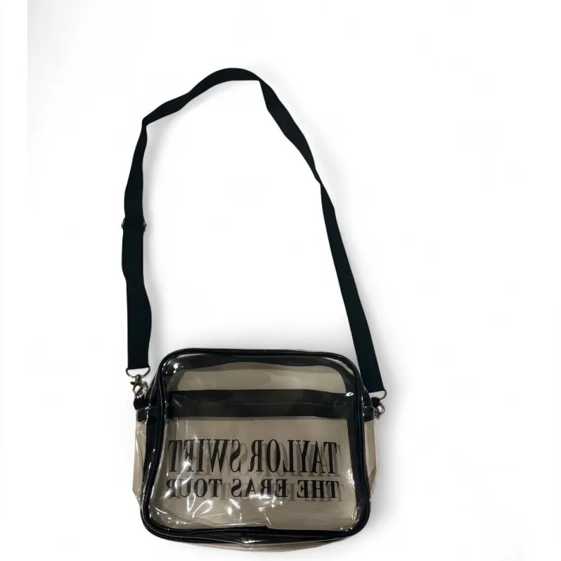 Taylor Swift Eras Tour Clear Stadium Approved Crossbody Bag Purse Zip Top - Image 4