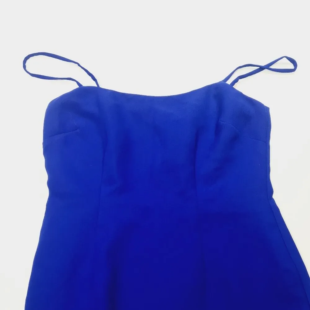 Lovers and Friends Teddy Mini Dress in Cobalt Small - Image 3