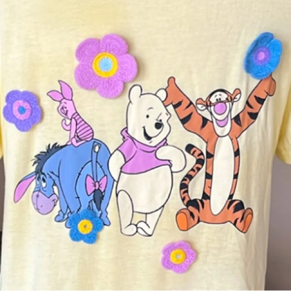 Yellow Winnie the Pooh Graphic T-Shirt - Image 2