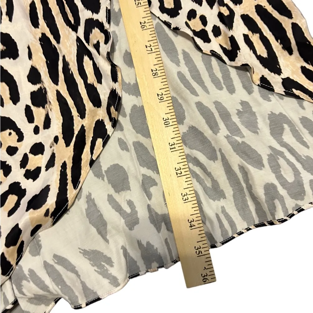 NBD Animal Print Wrap Skirt Multi
Colored Size small - Image 7