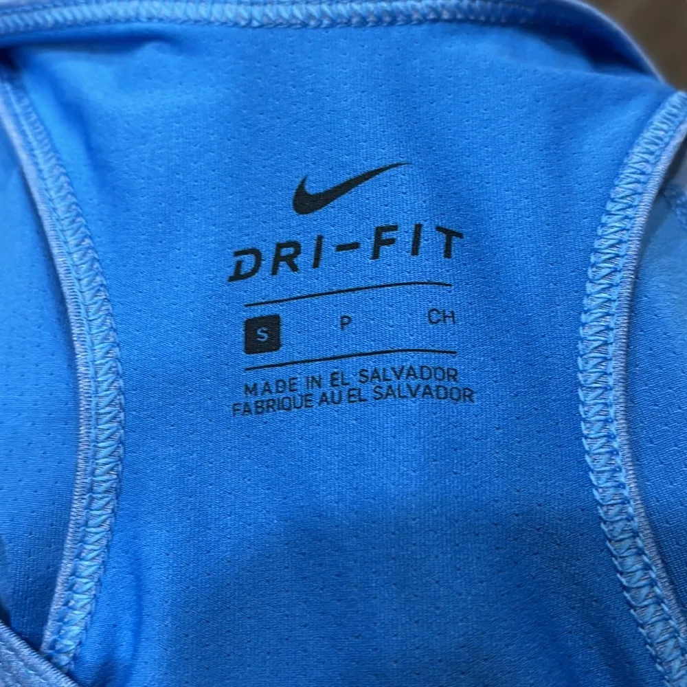 Nike dry fit blue athletic tank size S - Image 5