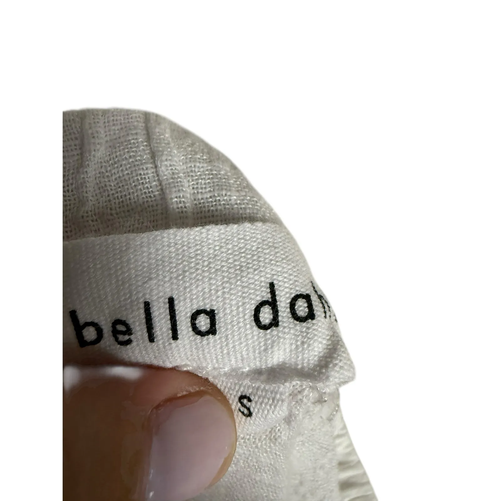 Bella Dahl White 2 Piece Side Slit Tie Front Wide Leg Coastal Beach Pant Top Set - Image 7