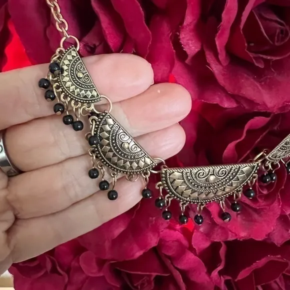 Statement piece‎ necklace Gold - Image 7