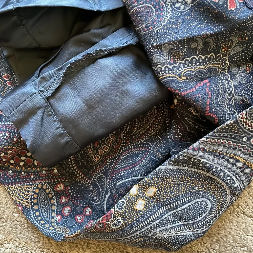 Nordstrom made in Italy 100% wool front pleat beautiful midi flare skirt - Image 7