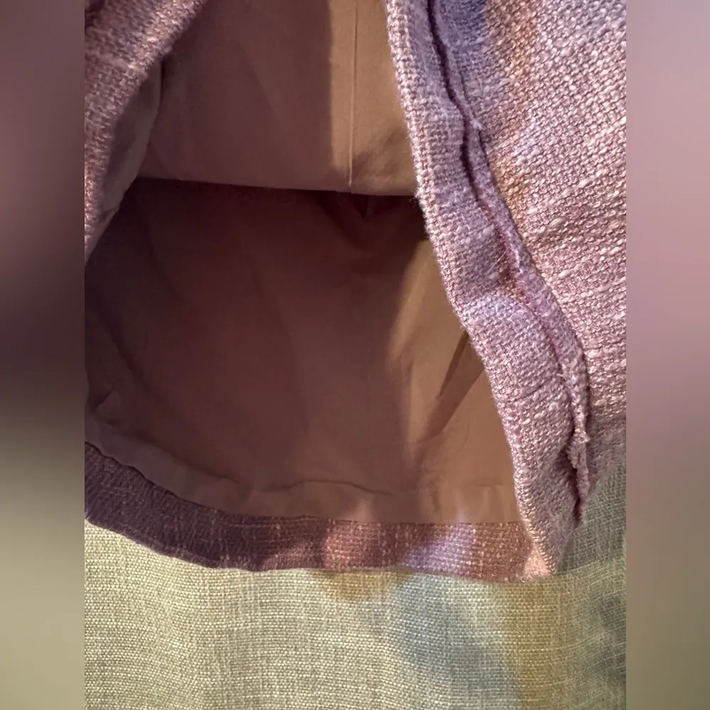 NWOT BISHOP + YOUNG women's parker tweed skirt in lavender light purple size S - Image 11