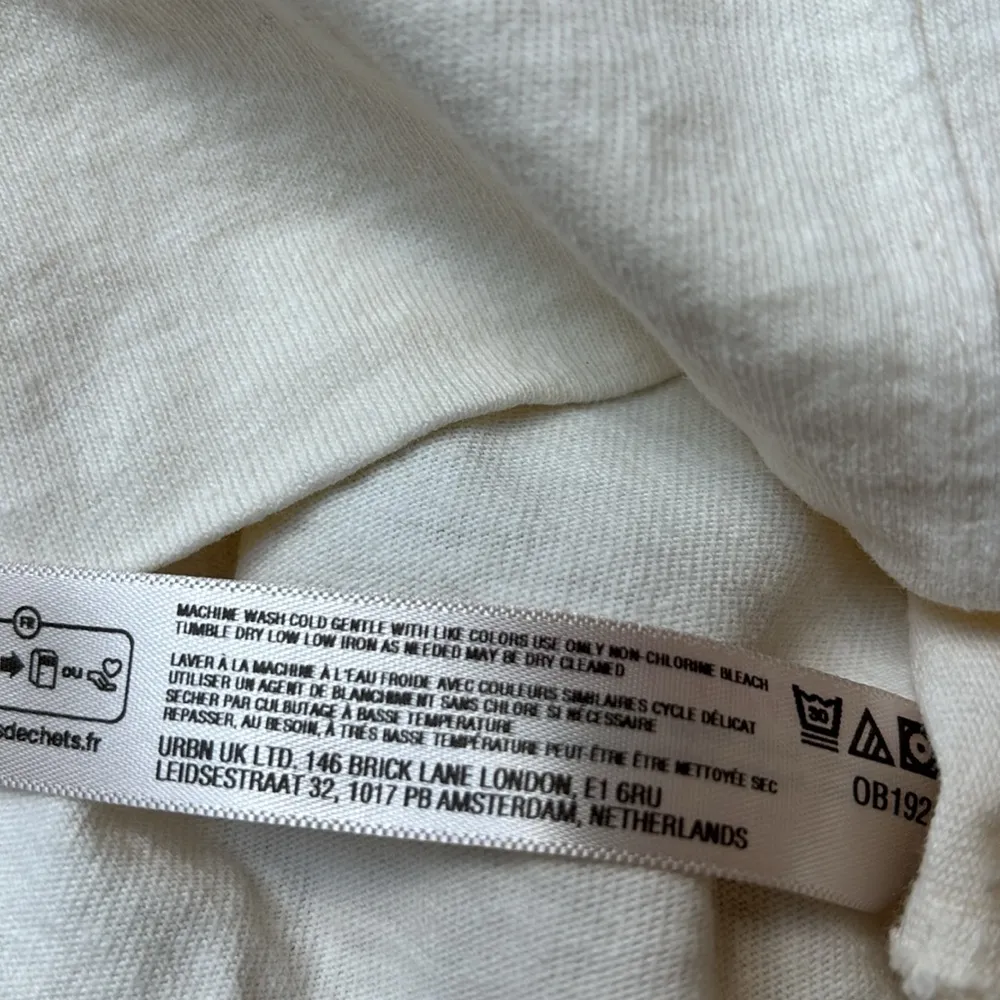 NEW!  BEACH Portia Mini Dress Tunic Size Small Tofu Ivory $68 - Image 10