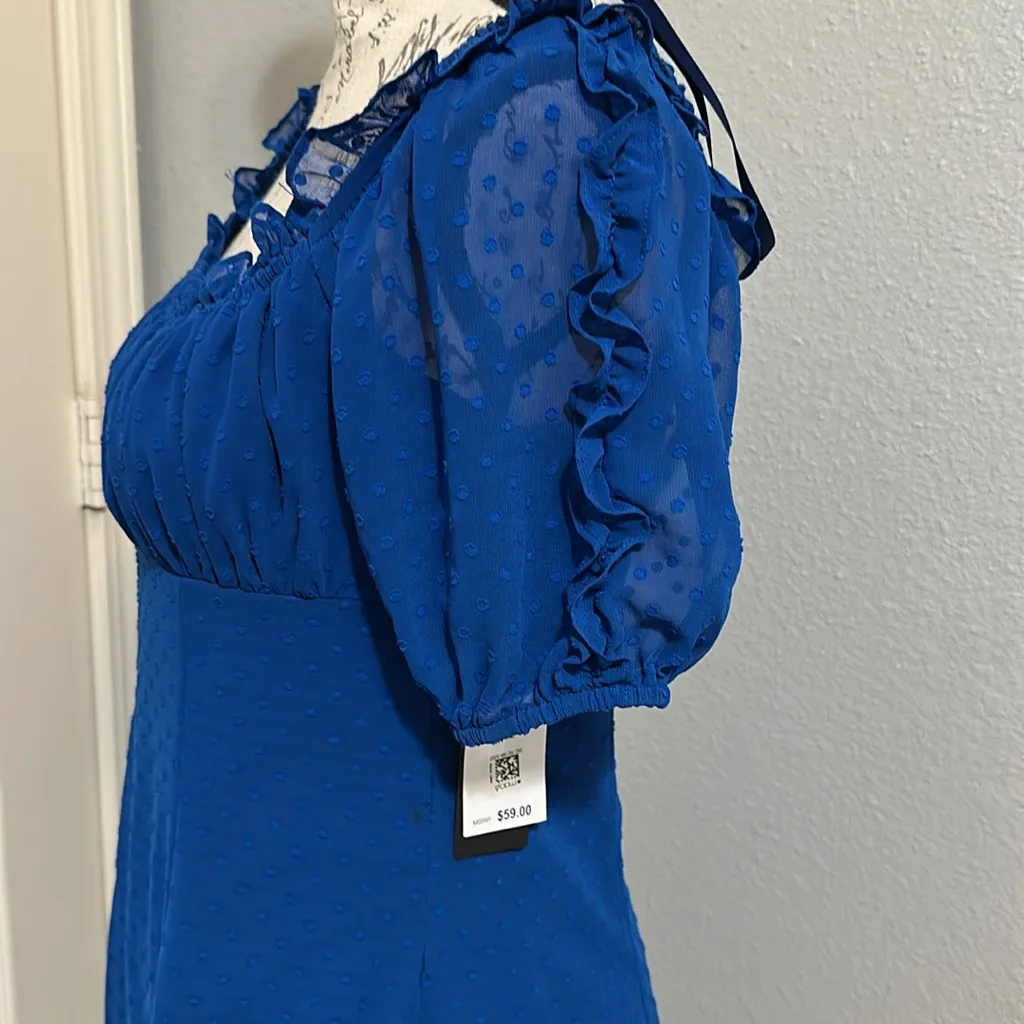 City Studio Royal Blue Mini Dress Size undefined - Image 3