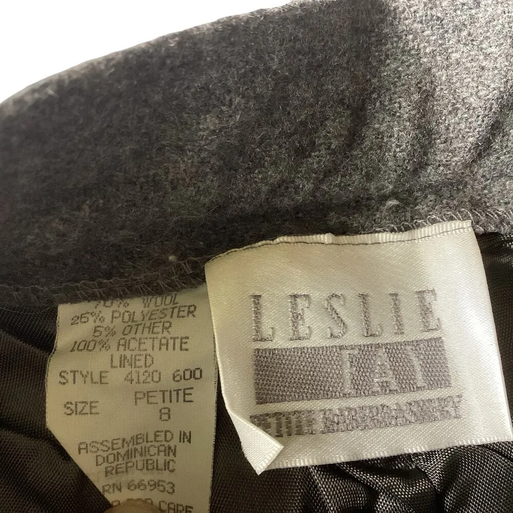 Leslie Fay Wool Career Pants - Image 3